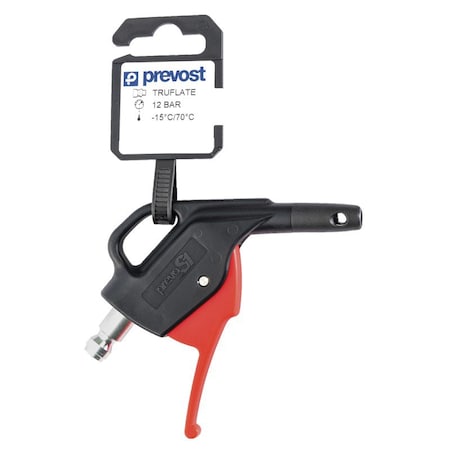 Prevost Automotive Composite OSHA Nozzle prevoS1 Blow Gun - Retail Package UBG 06OSHP